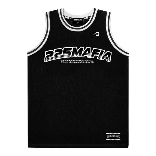 BLACK MESH JERSEY