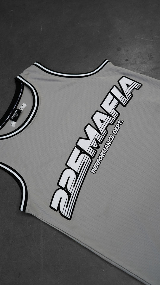 GREY MESH JERSEY