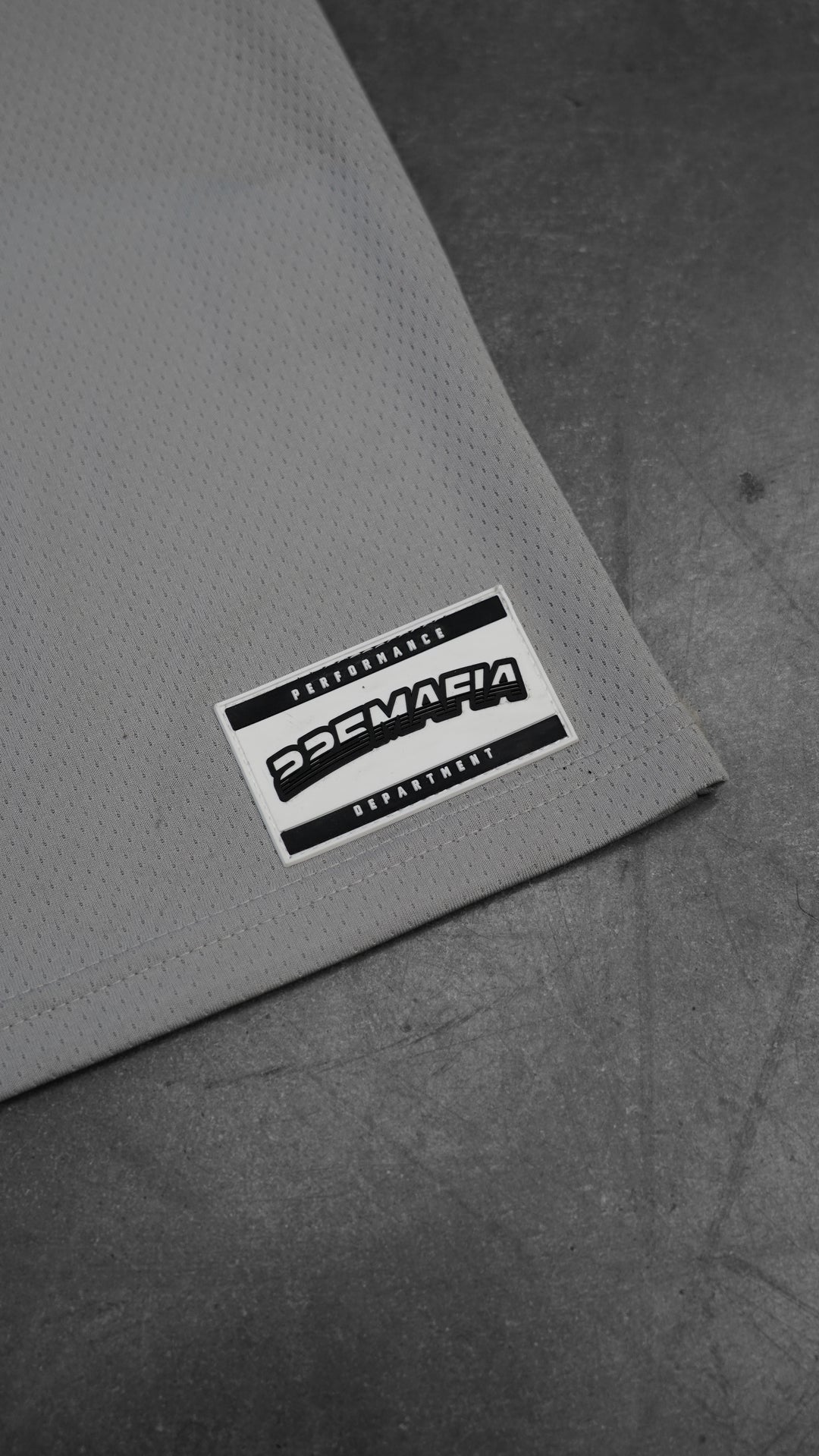 GREY MESH JERSEY