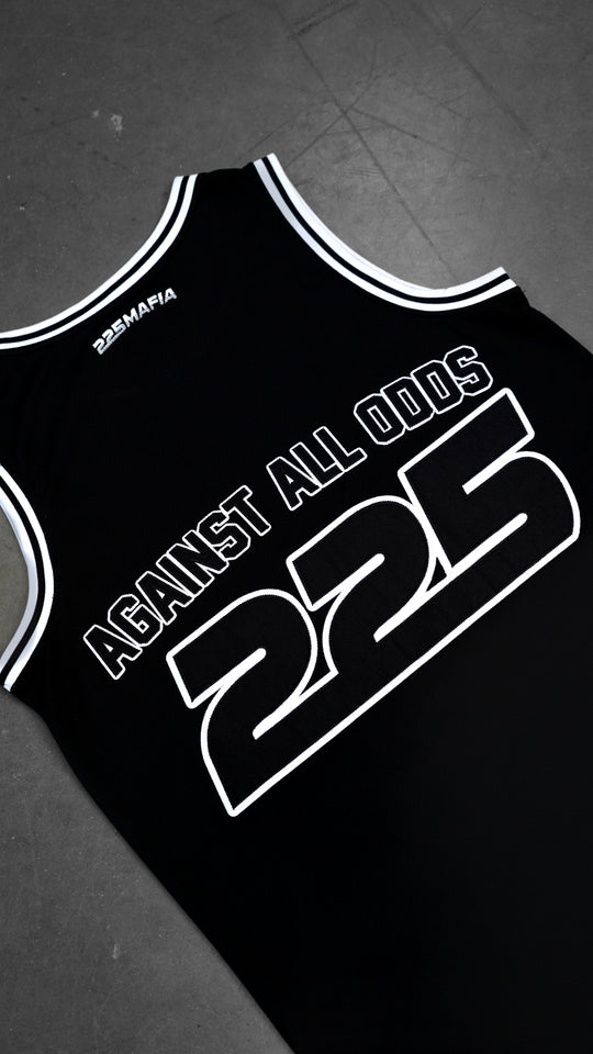 BLACK MESH JERSEY